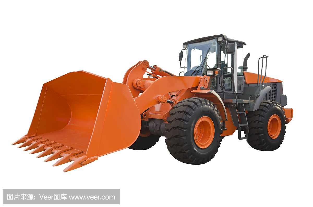 前裝載機(側(cè)視圖)